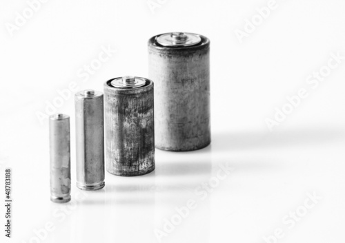 Old batteries