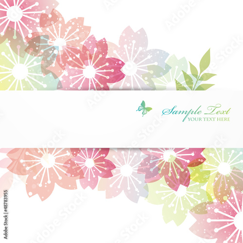 cherry blossom flowers background