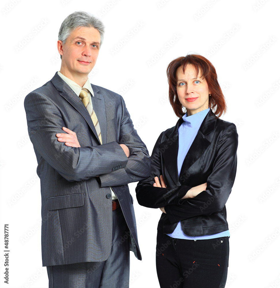 Business people, discussion of the Treaty Business people, discussion of the Treaty