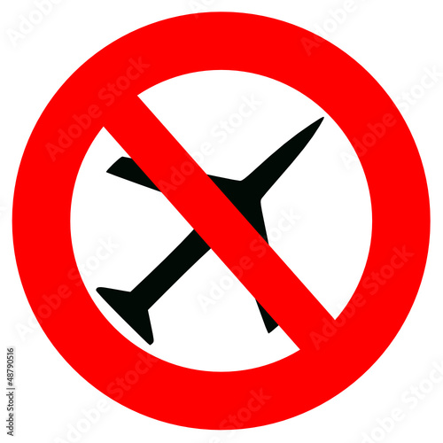 Panneau Interdiction Aéroport
