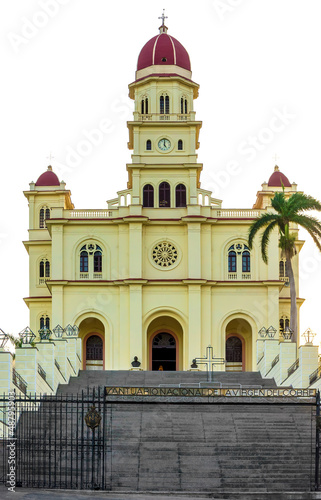 Принти на полотні The church of El Cobre in Santiago de Cuba
