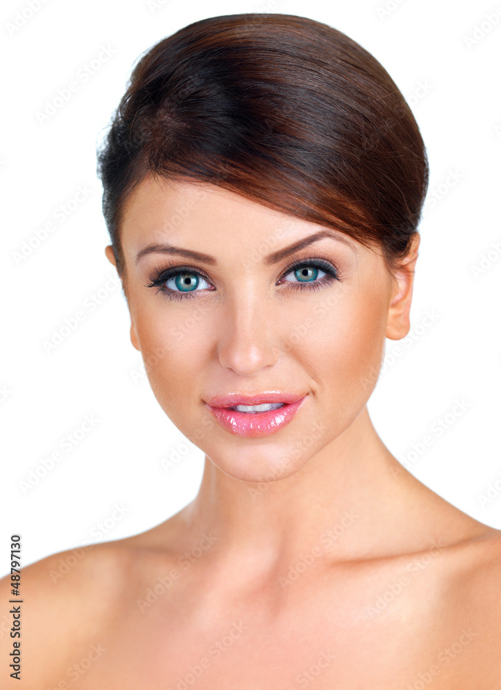 Fresh portrait of a beautiful woman Fresh portrait of a beautiful woman