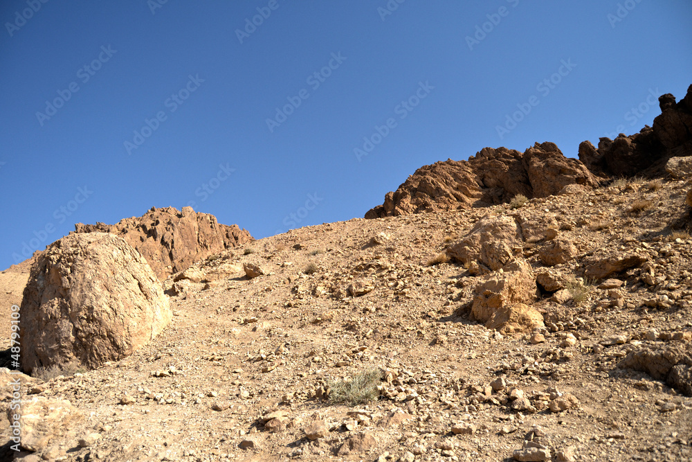 Canyons - Oasis of Nefta, Chebika, Tunisia Canyons - Oasis of Nefta, Chebika, Tunisia