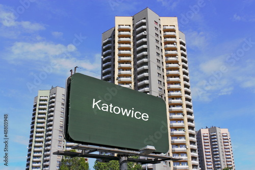 Plattenbau in Katowice