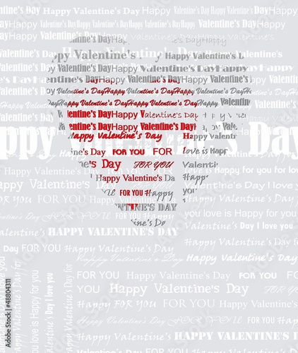 Happy Valentine's Day text