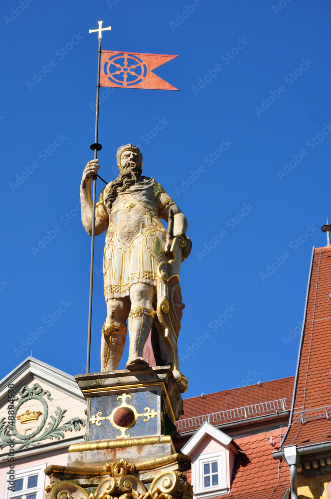 Obraz premium Erfurt - Römer auf dem Fischmarkt