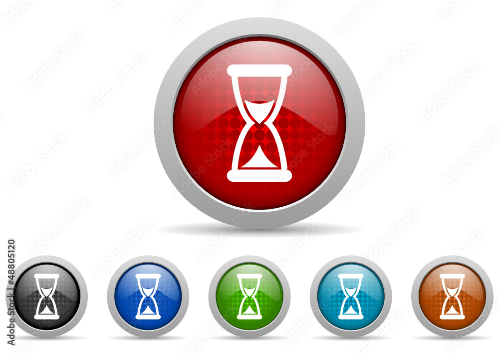time vector icon set time vector icon set