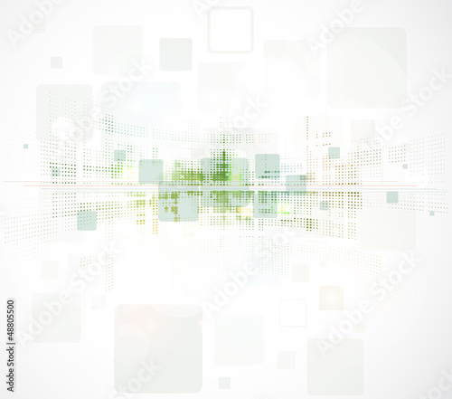 abstract eco green computer technology business background textu