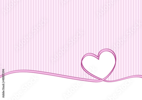 sfondo cuore nastro rosa