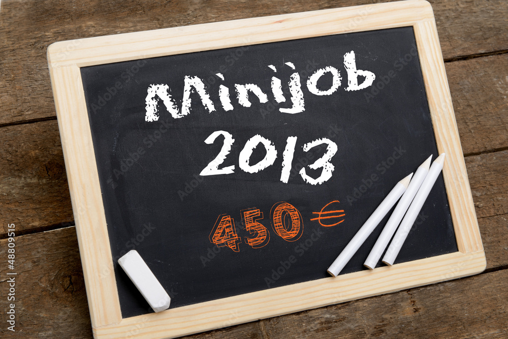 Fototapeta premium Minijob 2013