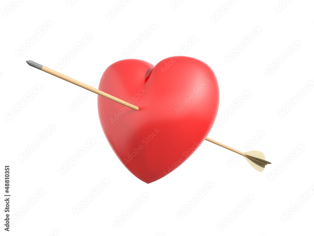 Smitten heart by cupid Smitten heart by cupid
