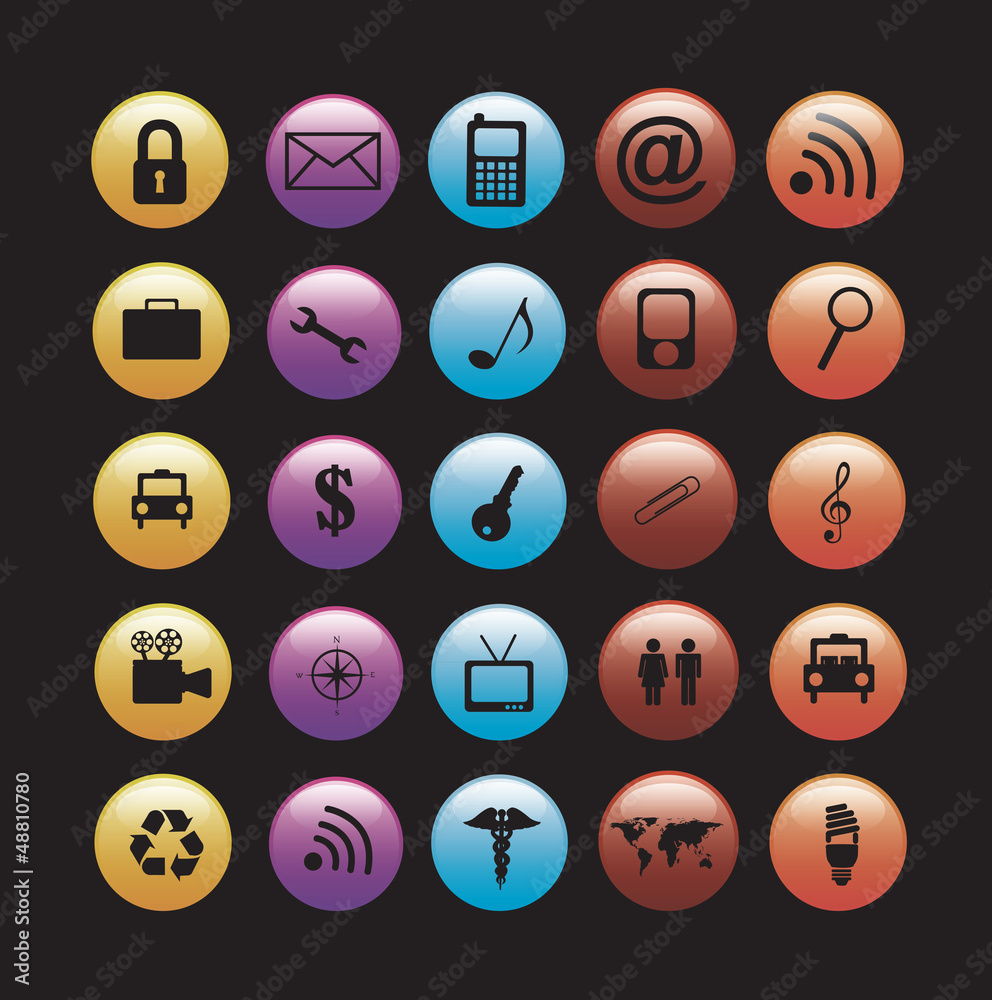 Communications icons Communications icons