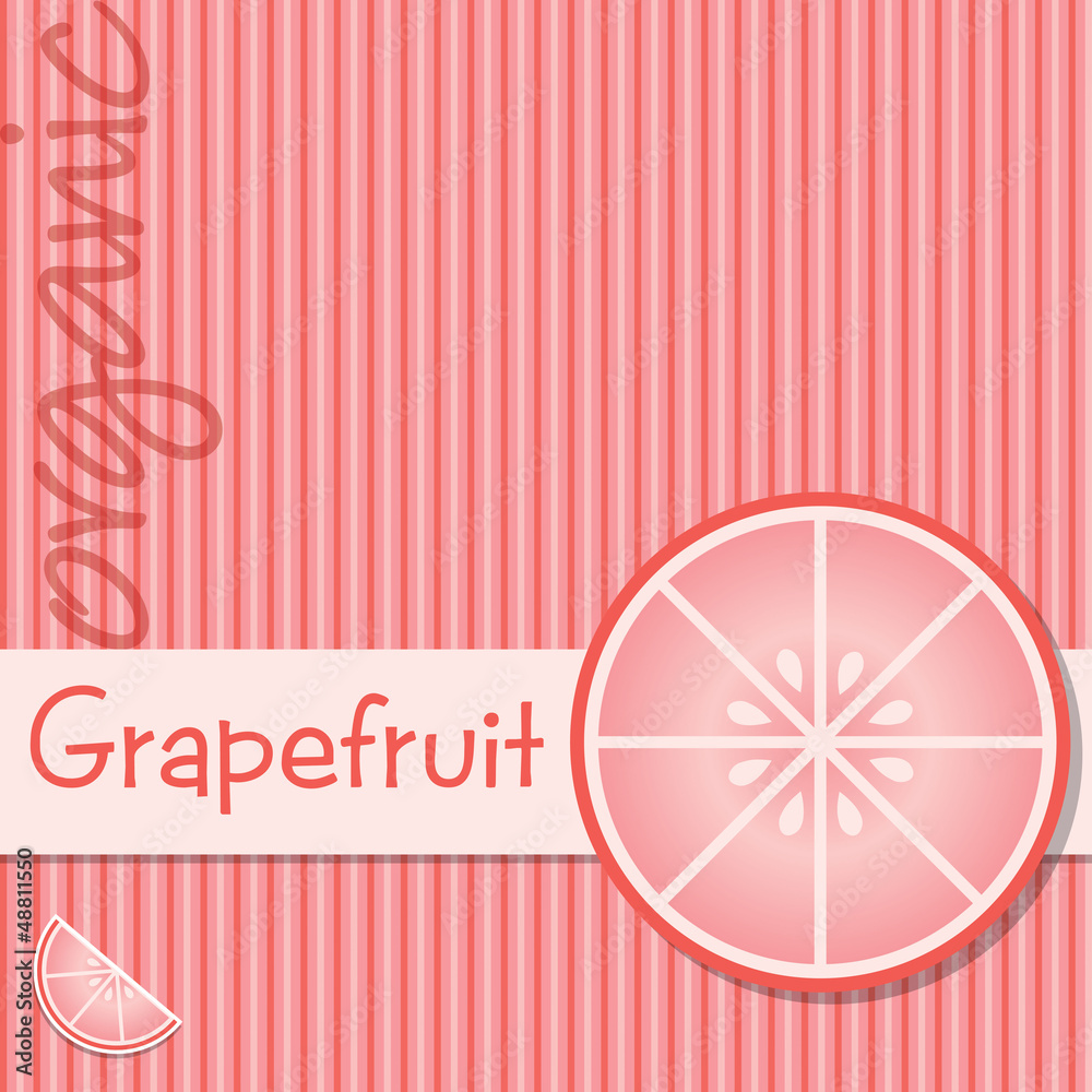 Naklejka premium Green capsicum sticker card in vector format.