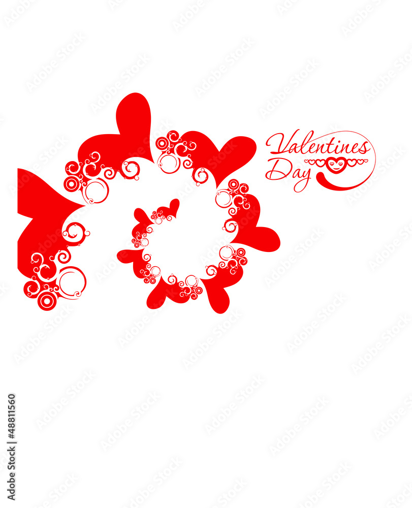 valentine's day heart, vector illustration. valentine's day heart, vector illustration.