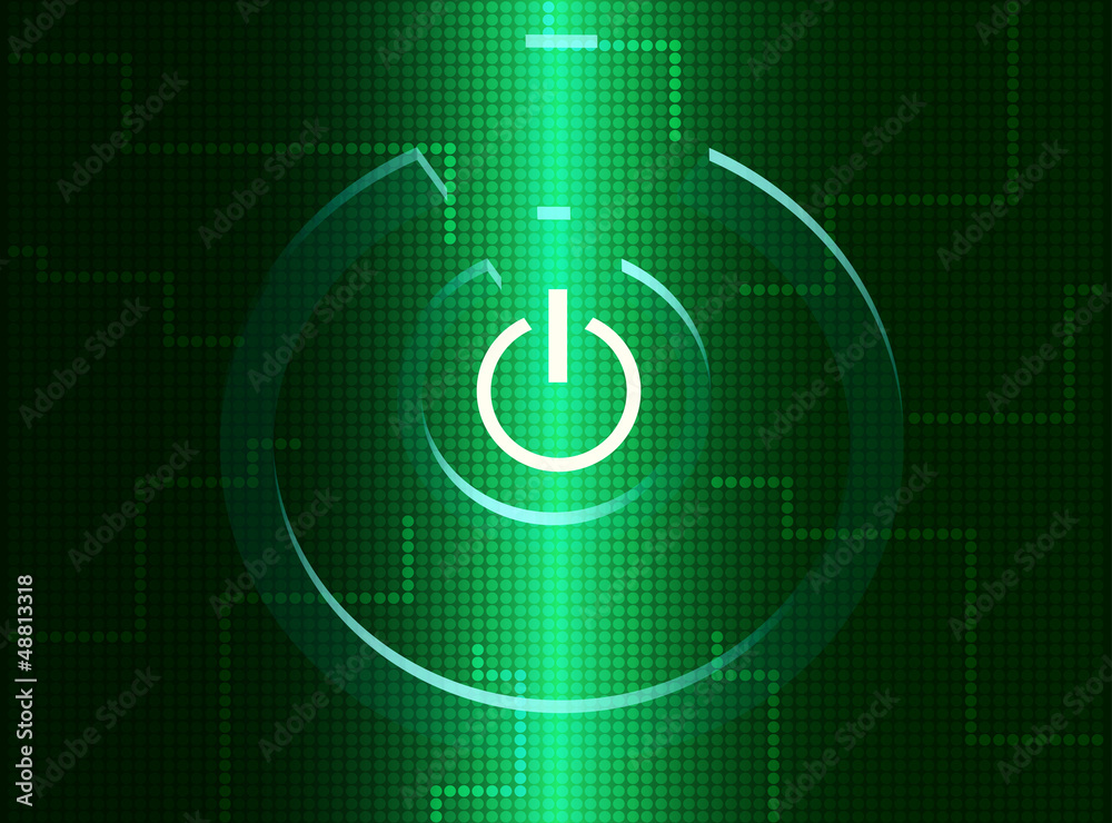 Obraz premium digital computer symbol