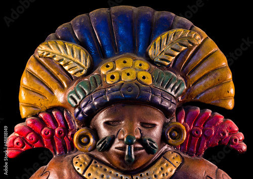 mayan sculpture