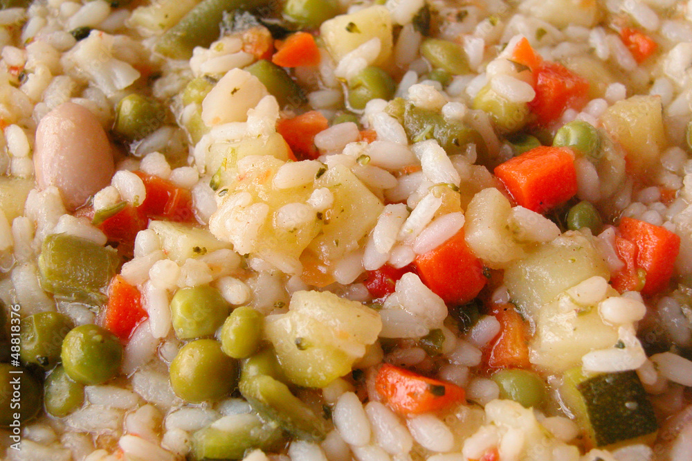 zuppa di riso con verdure di sor lello zuppa di riso con verdure di sor lello