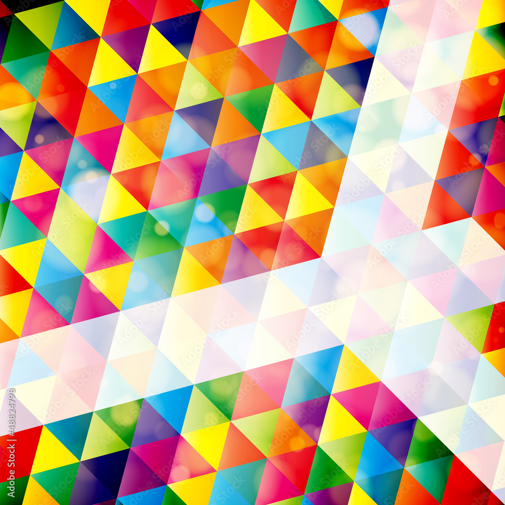 Abstract mosaic geometric background with sample for text. Abstract mosaic geometric background with sample for text.