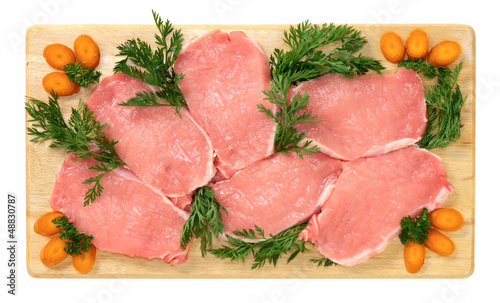 Fette di lonza di maiale - Slices of pork