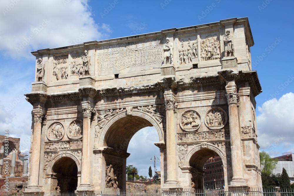 Rome, Italy - Arch of Constantine