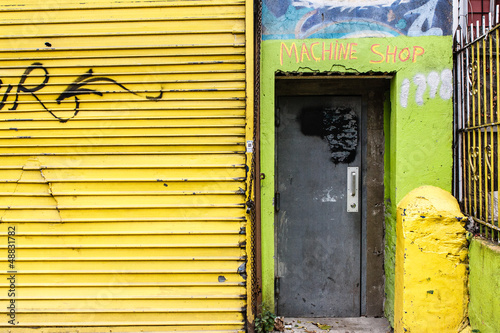 Canvas Print Door