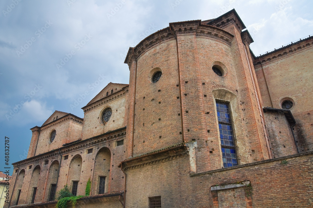 Church of Holy Sepulchre. Piacenza. Emilia-Romagna. Italy.