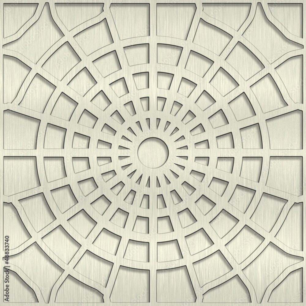 Naklejka premium Metal pattern. Seamless texture.