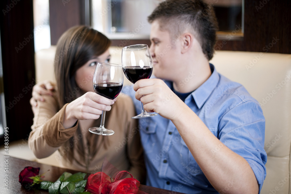 Toast for our love! Toast for our love!