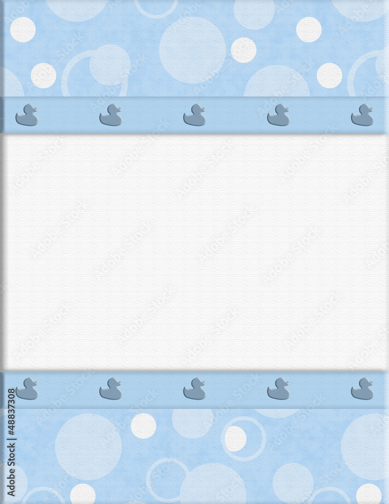 Blue Polka Dot background for your message or invitation