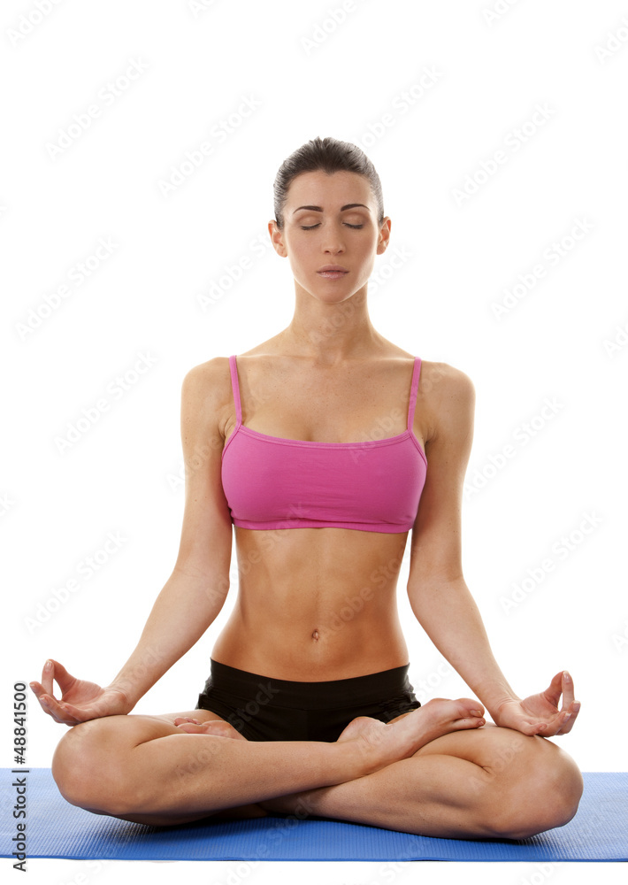 woman exercising yoga woman exercising yoga