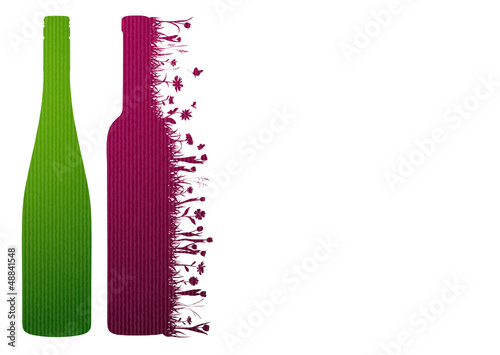 Rotwein Weißwein Layout