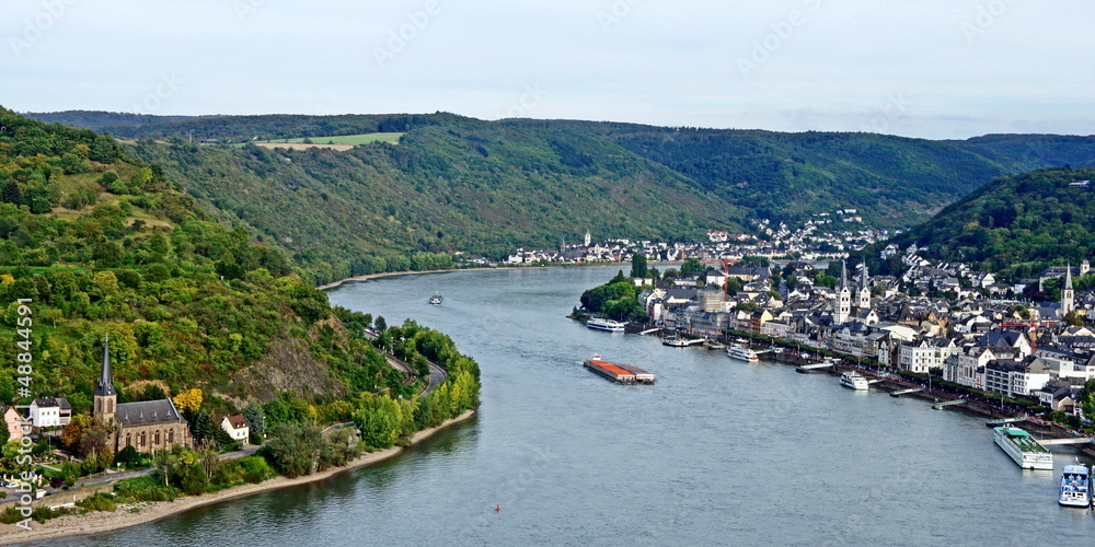 BOPPARD am Mittelrhein bei Koblenz