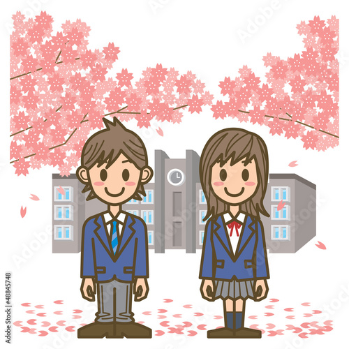 入学式　イラスト
