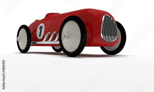 Toy retro race car © Black Spring