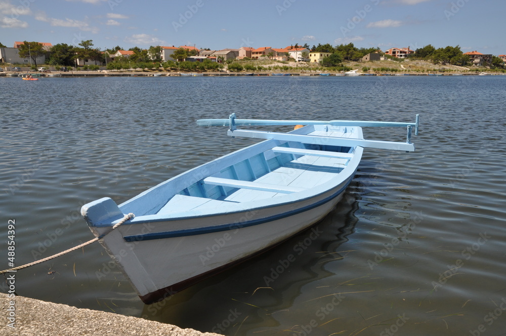 Boot bei Nin, Kroatien