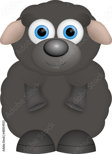 kleines schwarzes Schaf