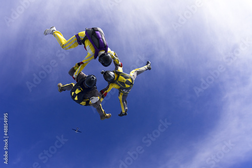 Fototapeta Naklejka Na Ścianę i Meble -  Skydiving photo.
