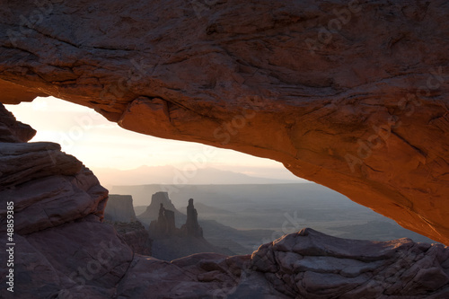 Mesa Arch in sunrise, Canyonlands, Utah