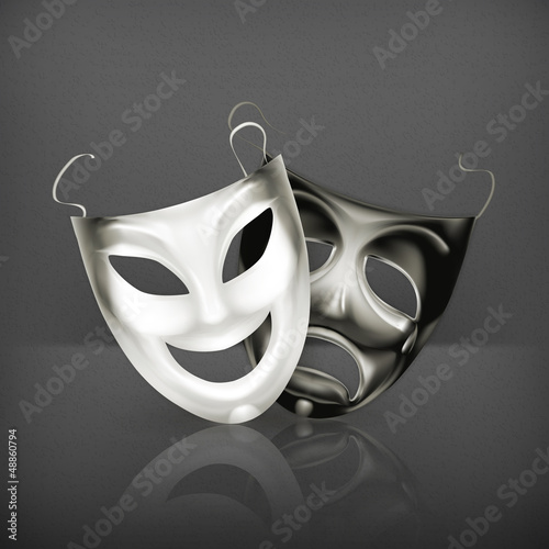 Theater masks