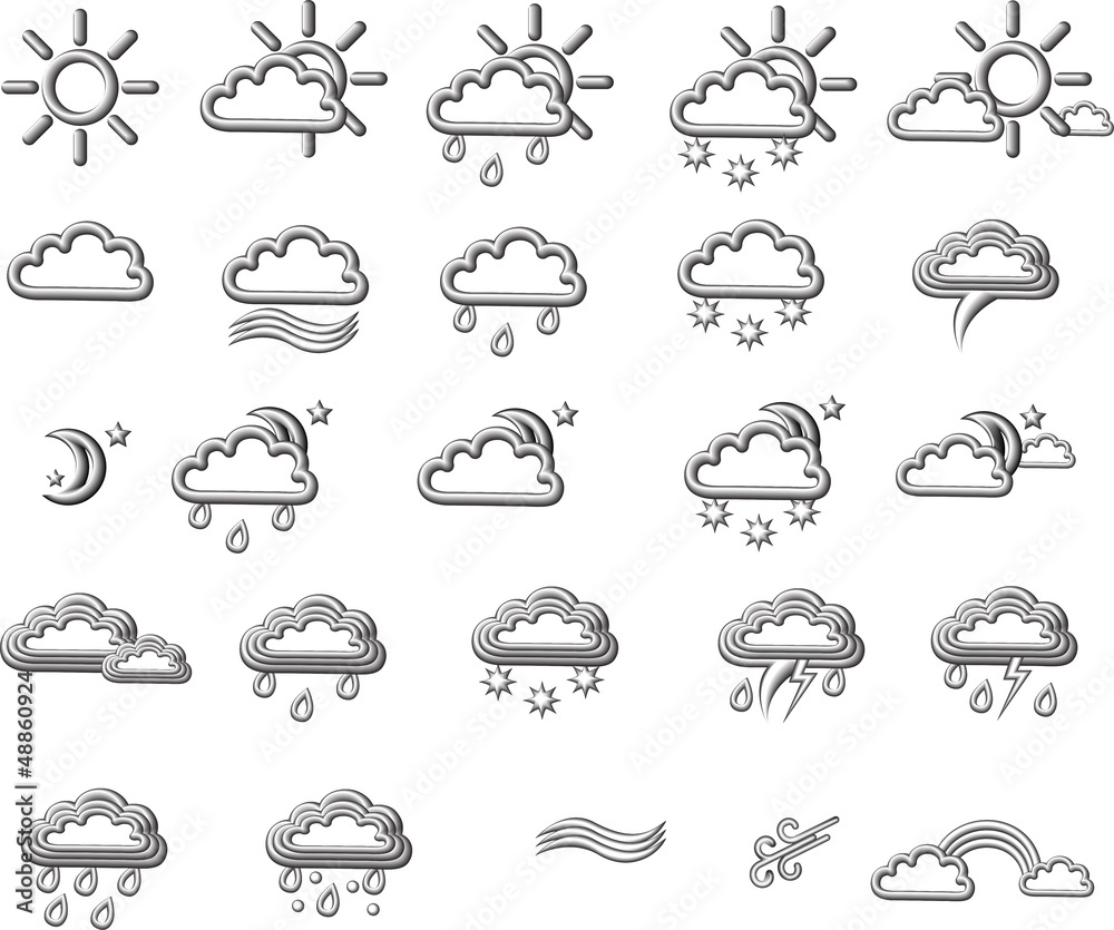 Weather icons