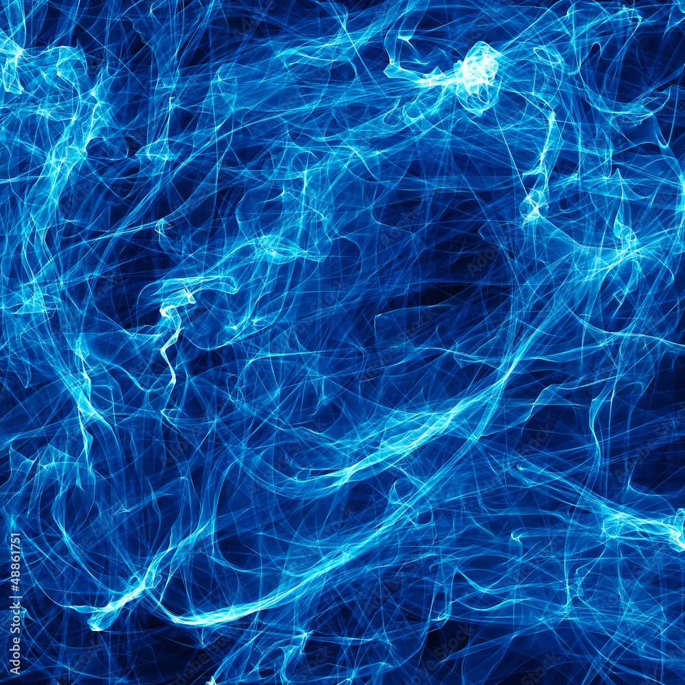 Big Blue Plasma Background Stock Illustration | Adobe Stock