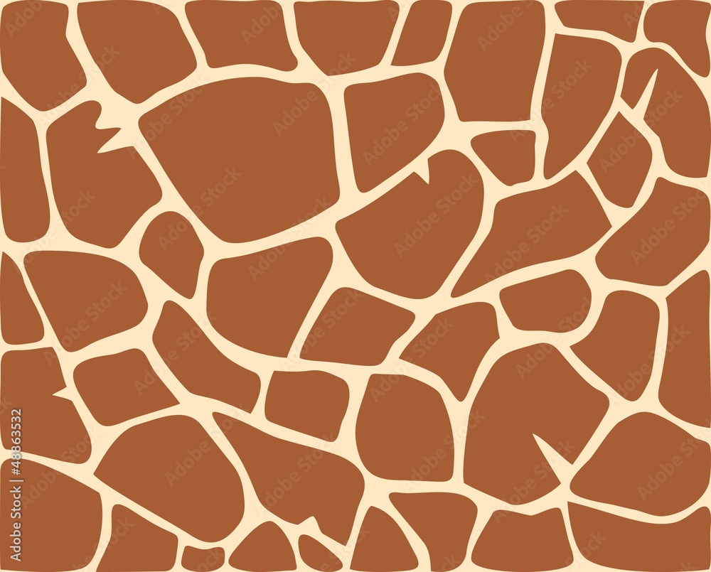 Naklejka premium giraffe background animal skin