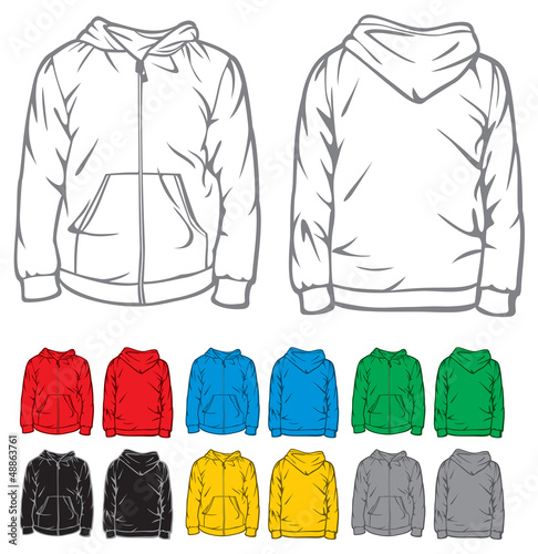 men's hooded sweatshirt with pocket