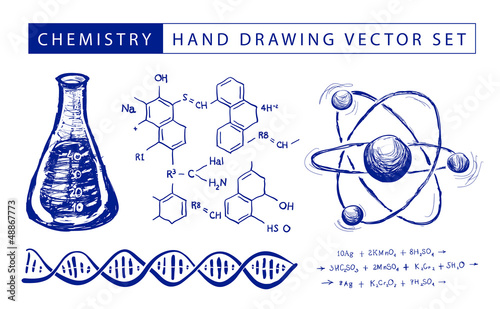 Chemistry hand drawing