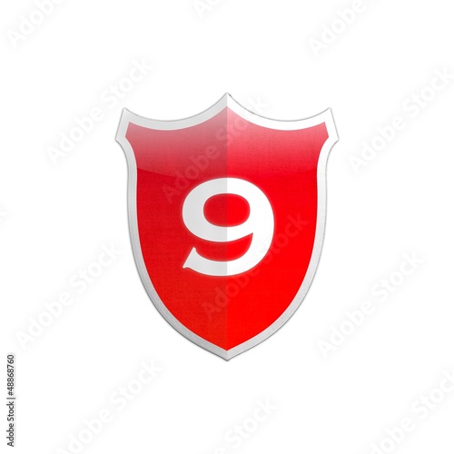 Free Download Secure shield number 9. - GFXLoad