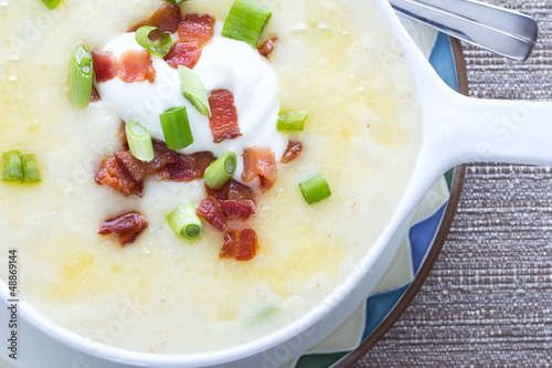 Gluten Free Potato and Bacon Soup