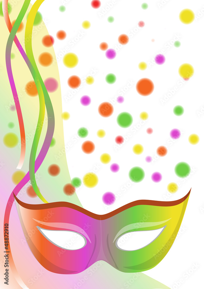 sfondo carnevale Stock Vector | Adobe Stock