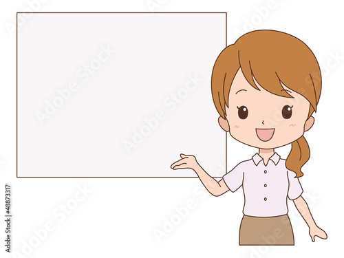 女性/案内