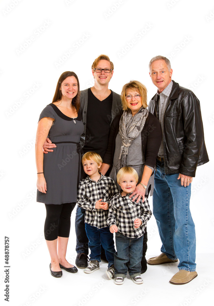 Family of Six Isolated