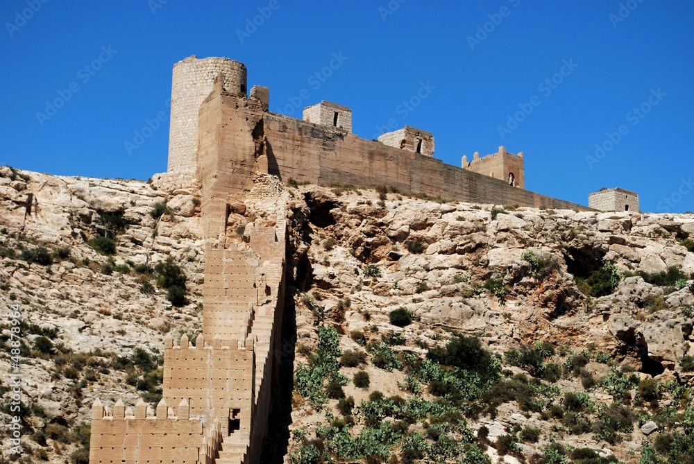 Moorish castle, Almeria, Andalusia © Arena Photo UK